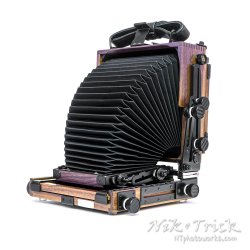 4x5 Walnut Wood Sheet Film Holder For Shen Hao Zone VI Deardorff